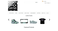 Desktop Screenshot of coolshoeshine.com